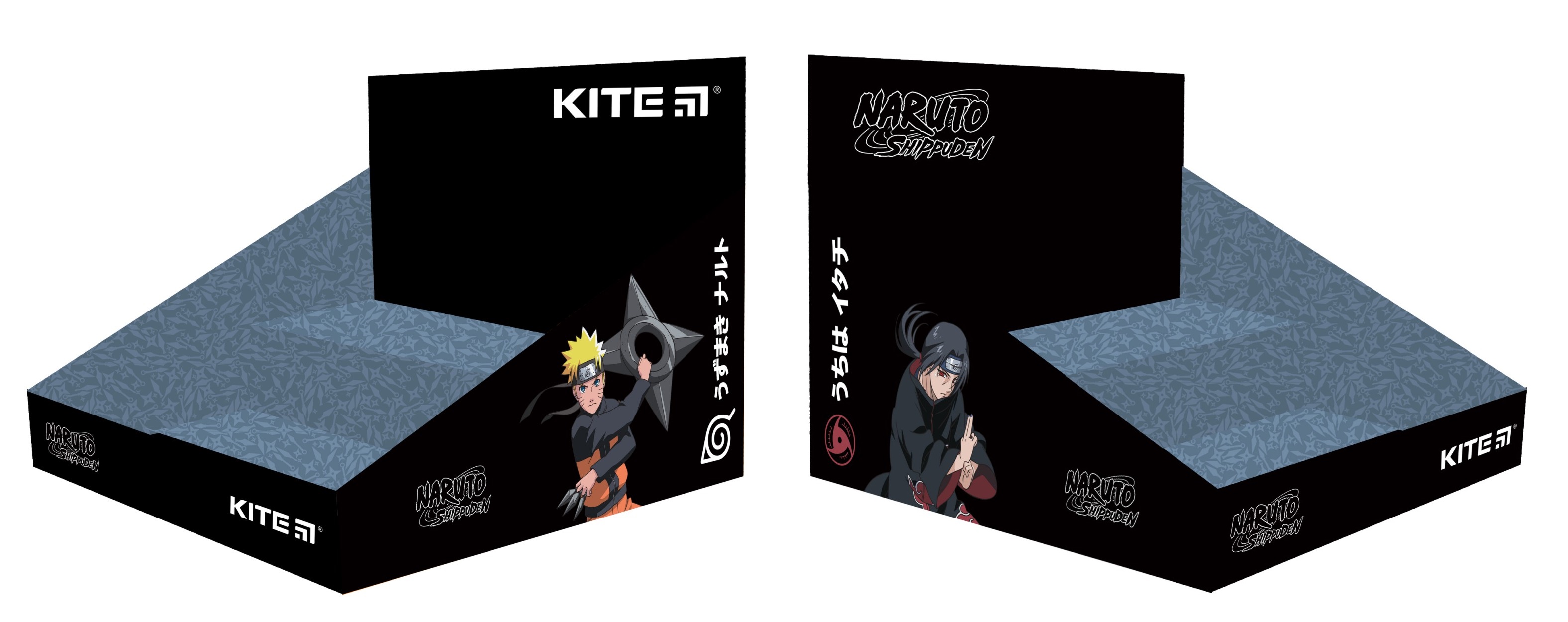 Дисплей настільний картонний для канцелярії Kite Naruto